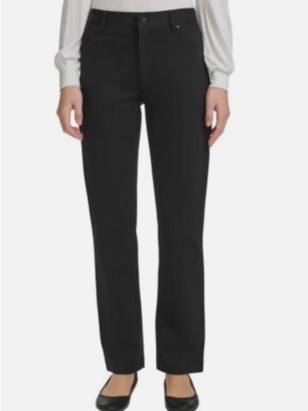 DKNY Women's Boot Cut Jeans - Black